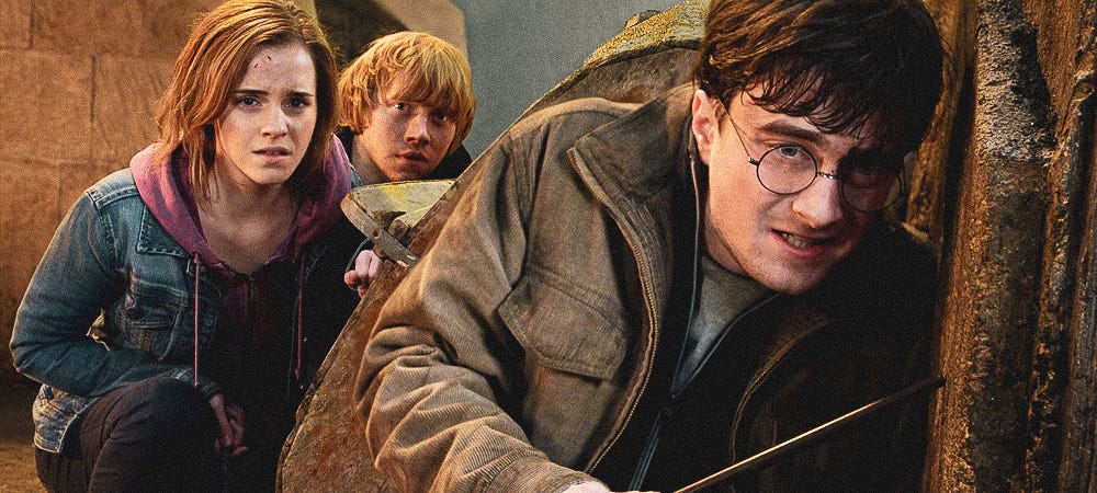 Harry, Hermione, Ron (Credit: Warner Bros.)