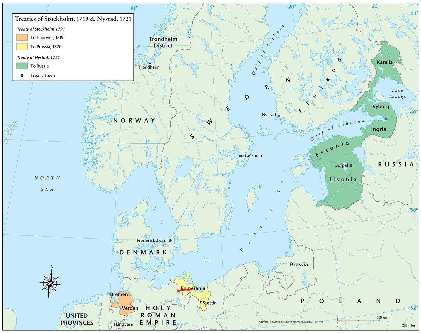 Kabinettskriege:: On this Day in History (1720): The Treaty of Stockholm