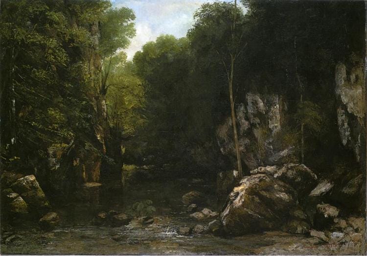 Solitude, 1866 - Gustave Courbet