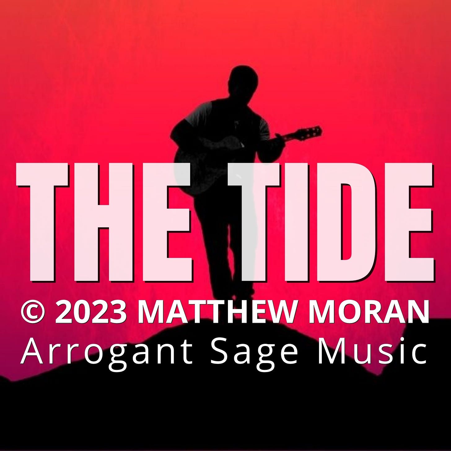 Arrogant Sage Music logo with the words, THE TIDE, over it.