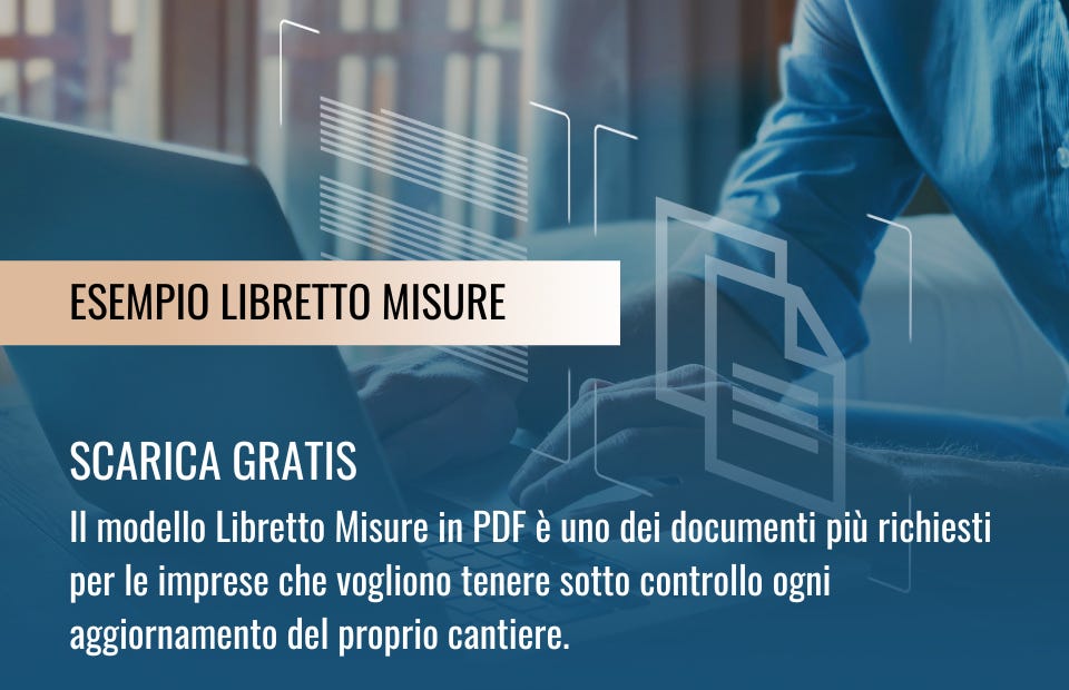 Modello Libretto misure PDF. Modello Libretto delle misure Excel come compilarlo da App