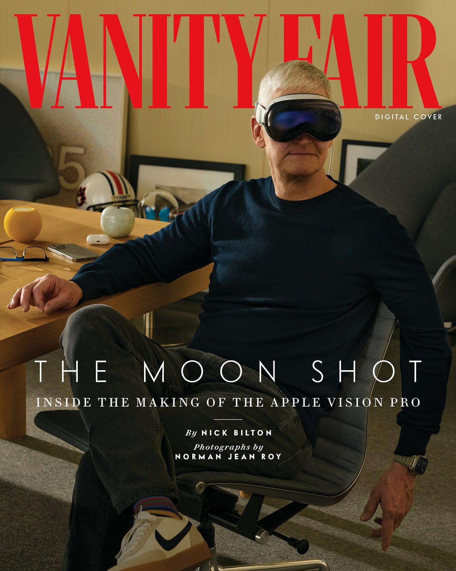 Tim Cook Apple Vision Pro