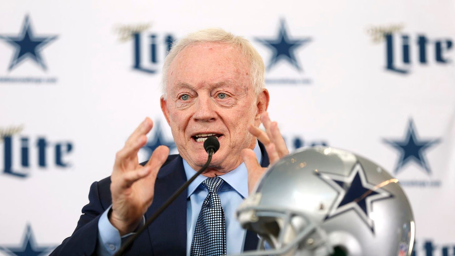 New Blue Star real estate firm doesn't involve Dallas Cowboys owner Jerry  Jones