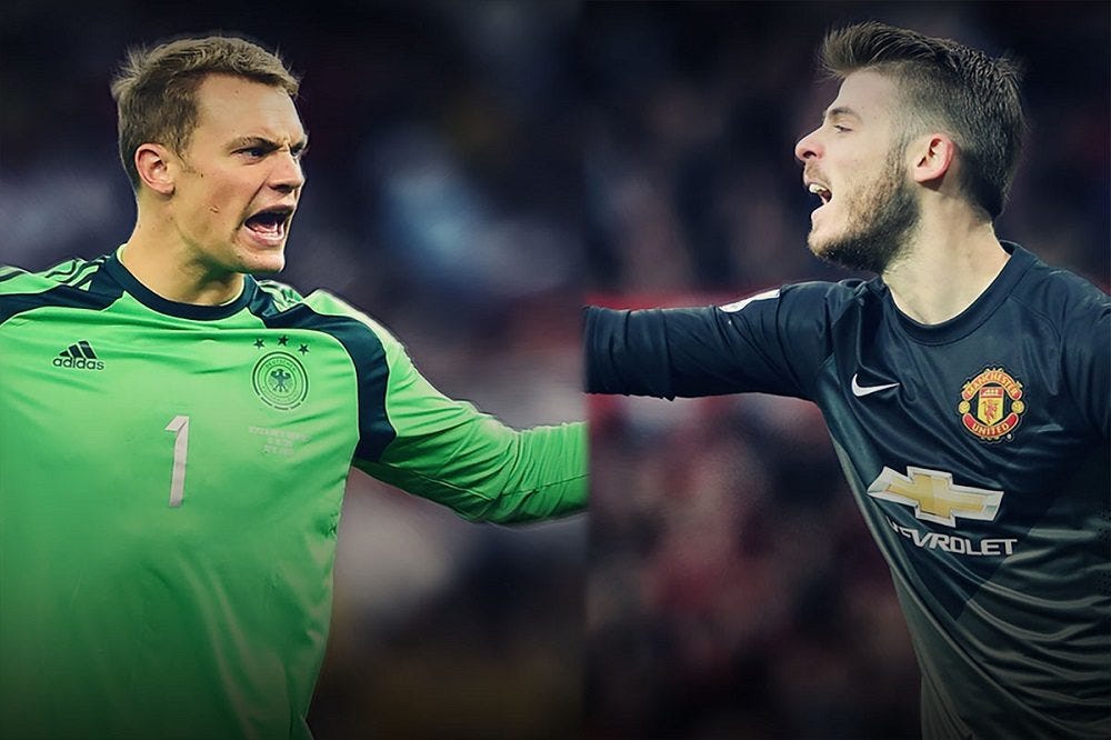 Why Fergie chose David de Gea over Manuel Neuer 2016 images