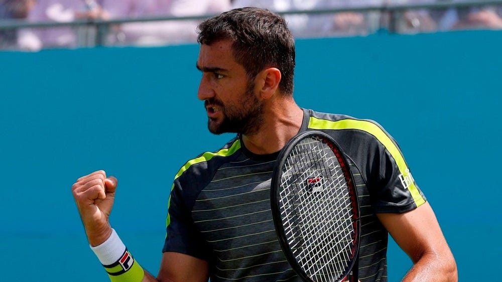 marin cilic wins queens club 2019