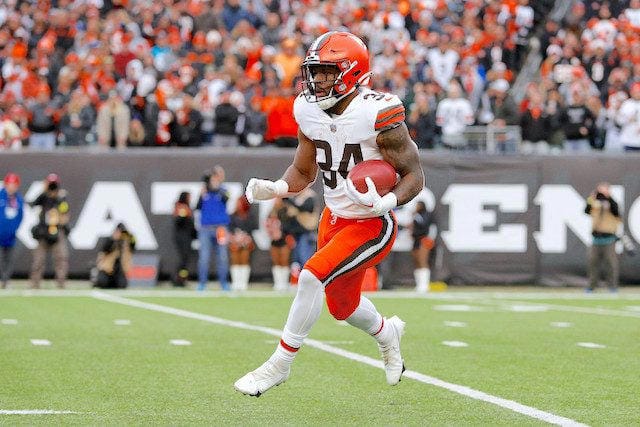 Jerome Ford (RB, CLE): 2024 Fantasy Football Draft Values