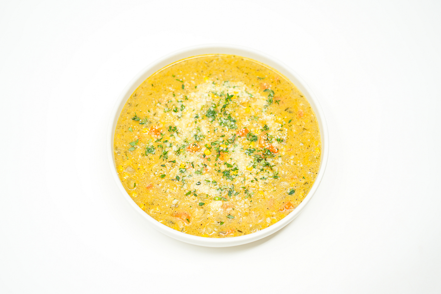 Creamy Corn Clam Chowder HE COOKS.™