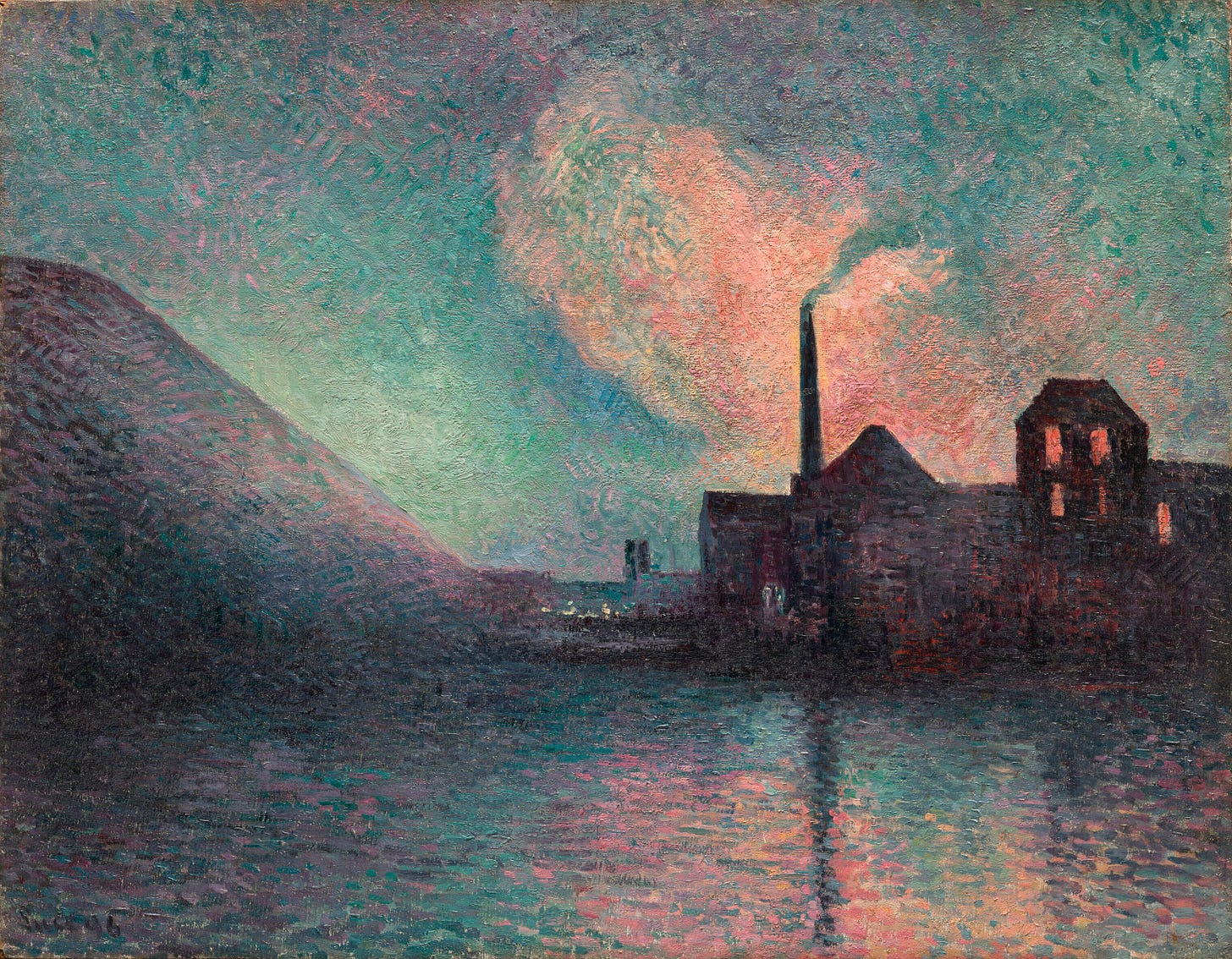 Maximilien Luce (1858-1941), Couillet, La Nuit | Christie's