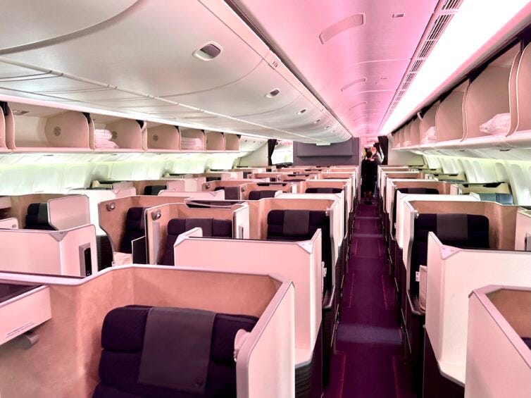 Japan Airlines Business Class