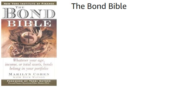 The Bond Bible by Marilyn Cohen