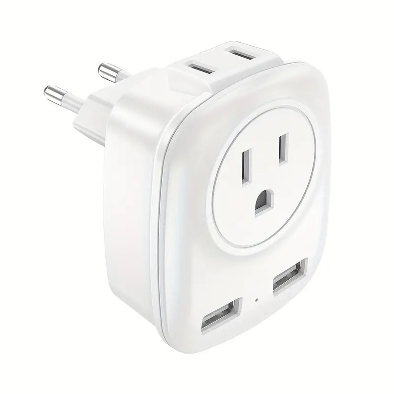 European Travel Plug Adapter International Plug Adapter 2 0