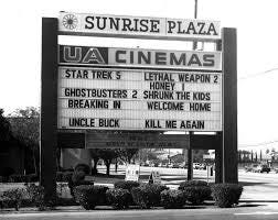 UA CINEMAS at the Sunrise Plaza ...