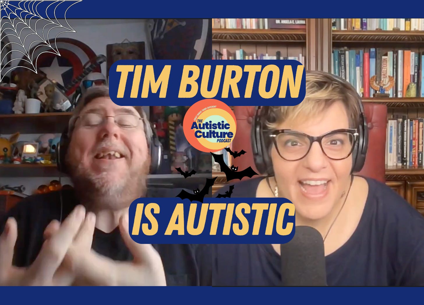 Autistic Podcast | Is Tim Burton Autistic? Autism Podcast | Join us as we dive into the spectacular (and spooky) mind of this Autistic director and his Autistic characters and friends!