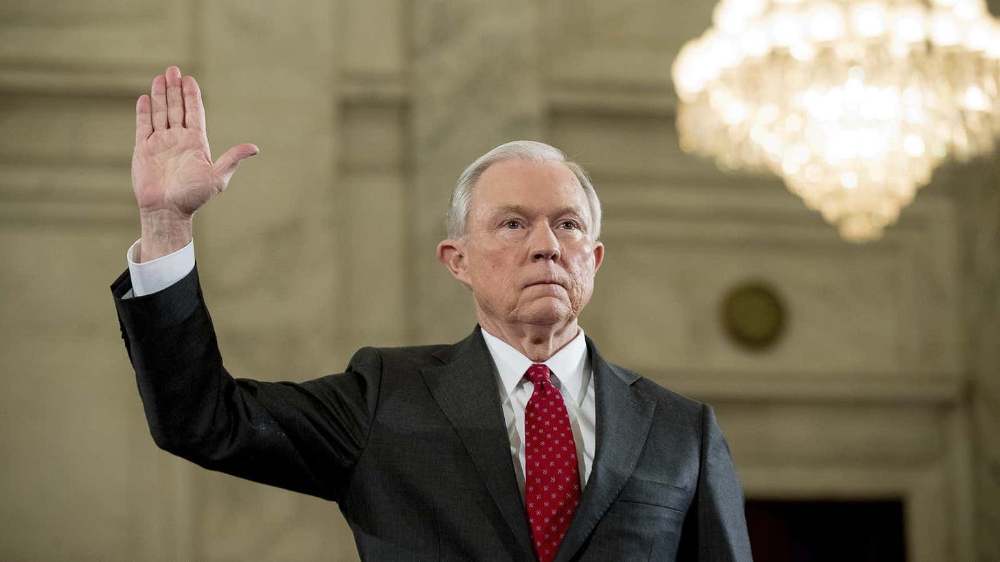 Jeff Sessions, Russia, and US perjury law: what you need to know