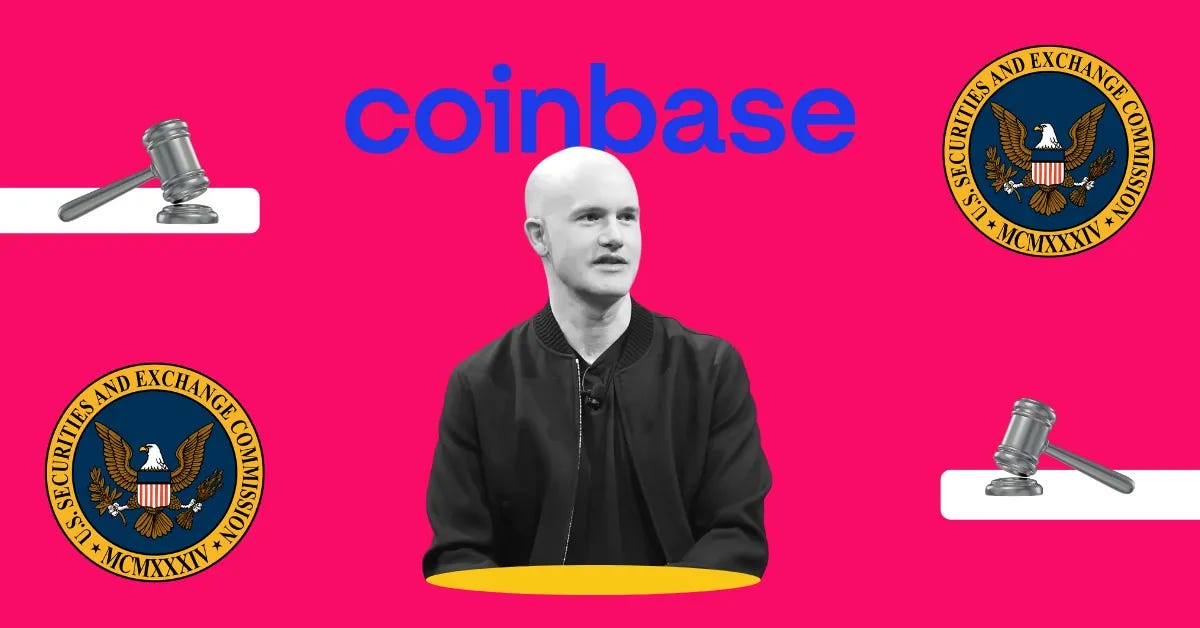 Coinbase CEO Reveals SEC
