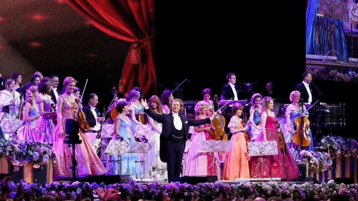 For 1st Time In Abu Dhabi, Dutch Violinist, André Rieu & His Johann Strauss  Orchestra Will
