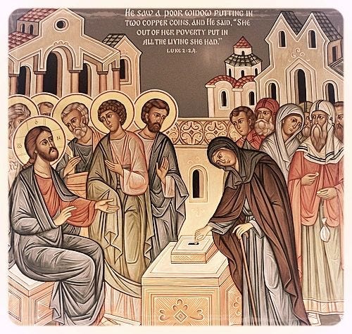 Total Gift of Self: 32nd Sunday in Ordinary Time