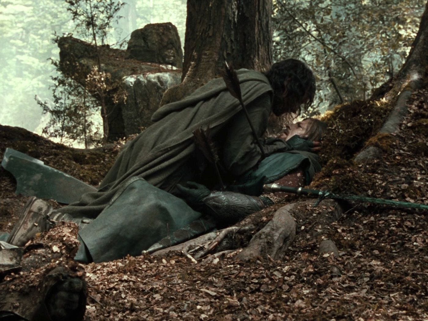 Lord of the Rings' Boromir death scene revived soft masculinity with a kiss  - Polygon