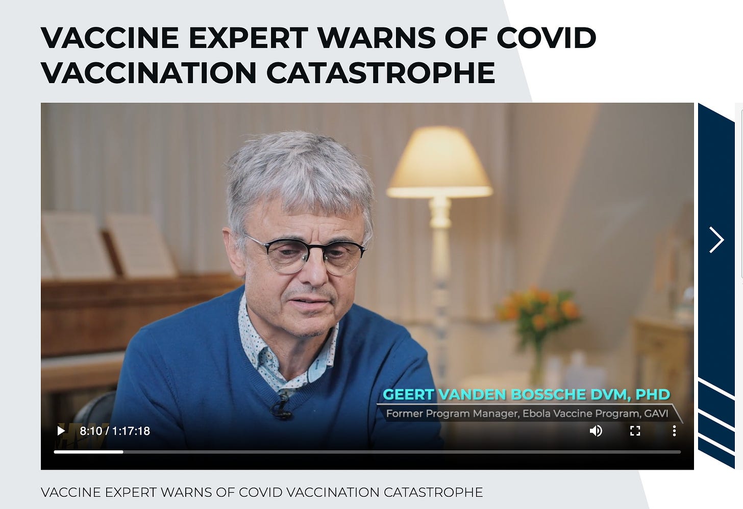 Notorious GVB Warned that the Ebola Vaccine Ring Trials were Killing People: "We just wanted to have the case fatality rate of the whole period."
