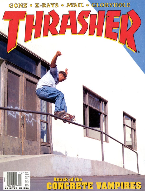 Thrasher Magazine - December 1996