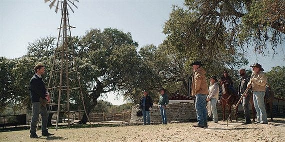 Cordell Walker approaching hot young ranch hands 2.13.