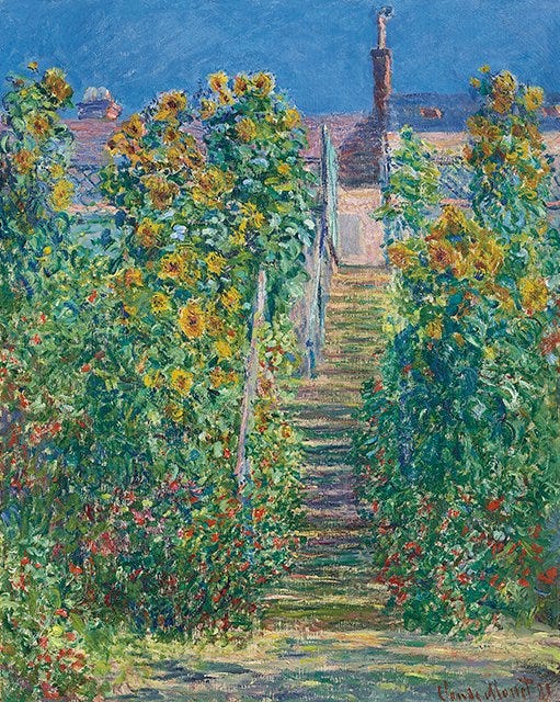 Файл:Monet - the-steps-at-vetheuil.jpg — Википедия