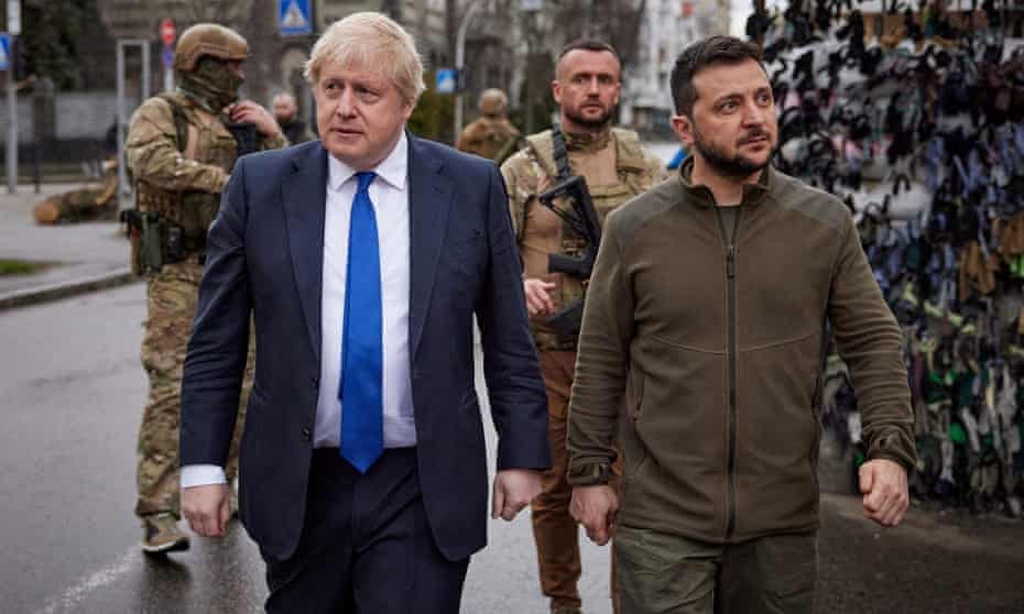 Boris Johnson is using Ukraine crisis to launch a British comeback in Europe | Simon Tisdall ...