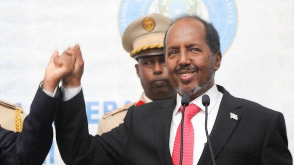 Somalia elects Hassan Sheikh Mohamud as new president