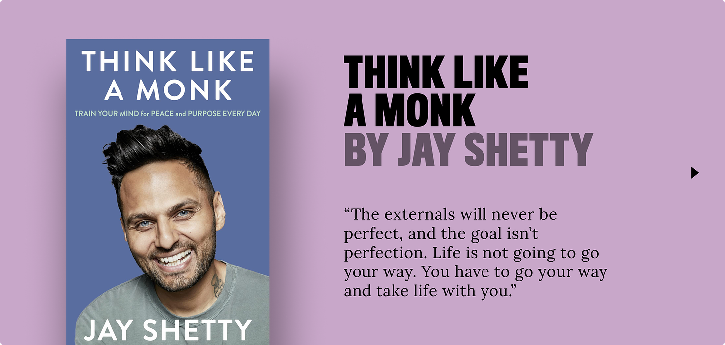 Think Like a Monk by Jay Shetty Book Review