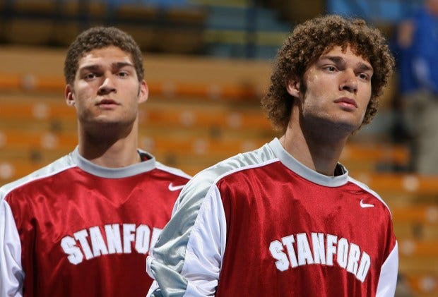 Twin brothers Robin and Brook Lopez were raised to be curious and creative  – Chicago Tribune