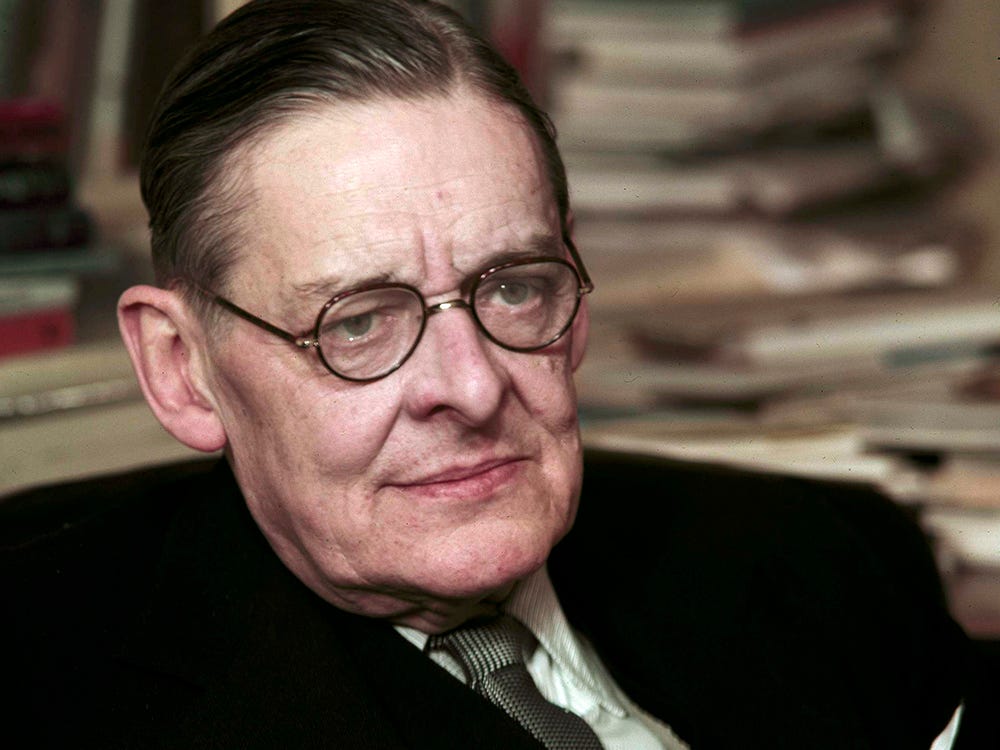 100 years after 'The Waste Land,' T.S. Eliot is still worth our time |  National Catholic Reporter