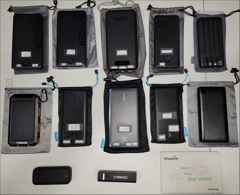 Assorted Power Banks
