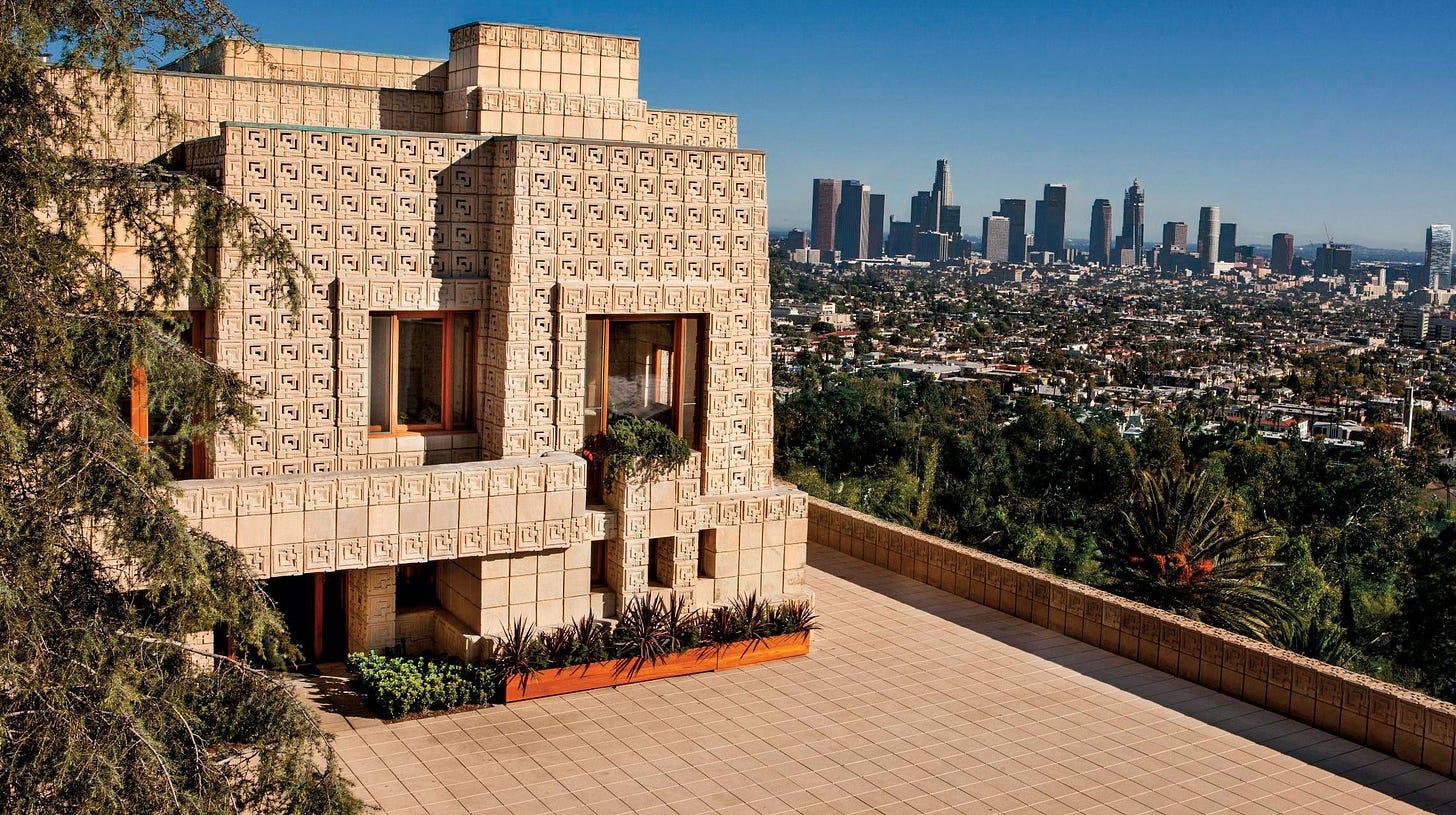 Frank Lloyd Wright's Mayan Revival Home Hits the Market for $23 Million -  Galerie