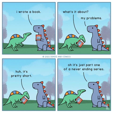 book 1: dinosaur therapy – Shop Dinosaur