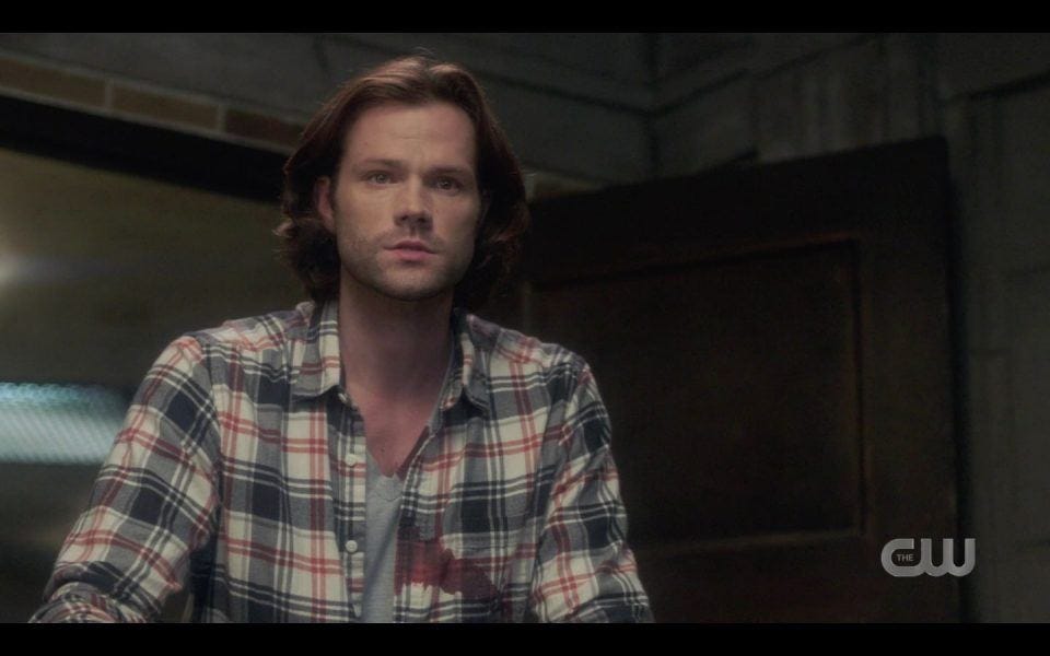 Sam Winchester driven to give up by CHuck SPN