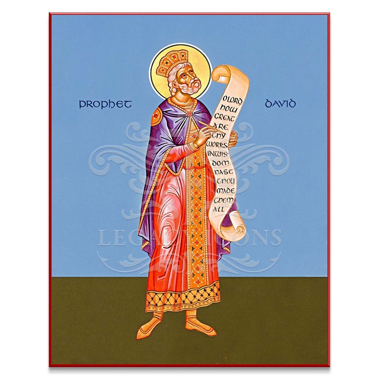 Prophet David (Koufos) Icon - S141