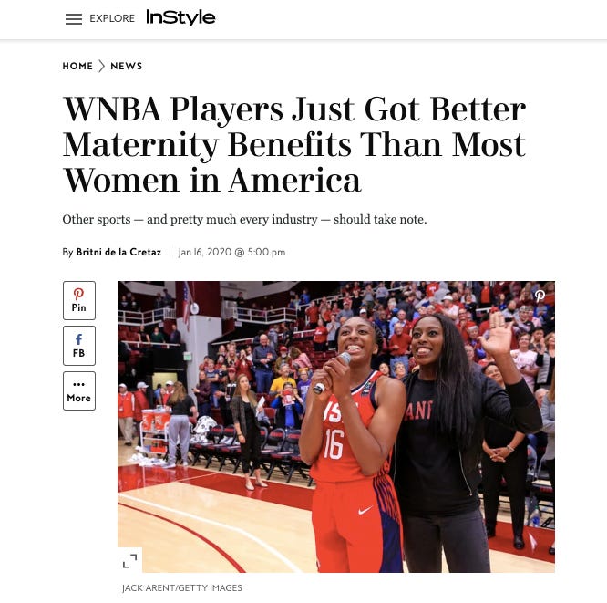 the wnba is setting a new standard for women in the workplace