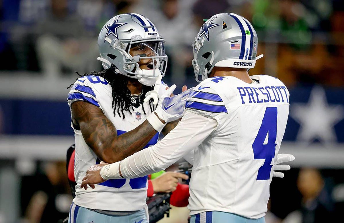 Dak Prescott's MVP arm paired with CeeDee Lamb's versatility give Cowboys  the firepower they need to cause and get out of trouble - Yahoo Sports