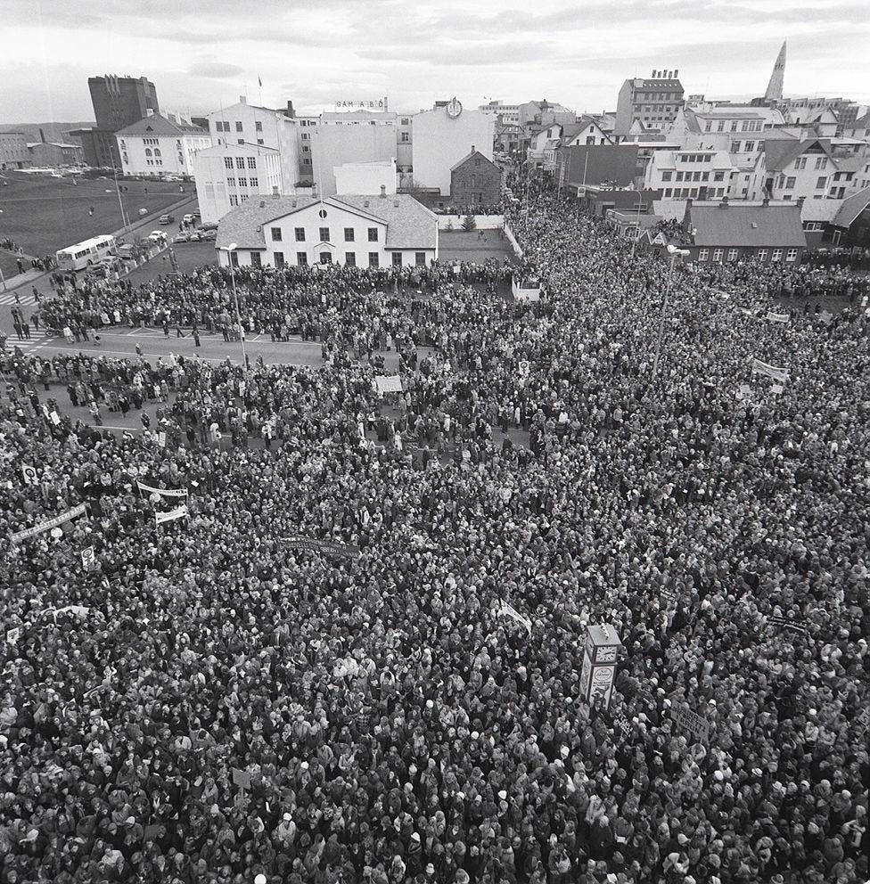 The day Iceland's women went on strike - BBC News
