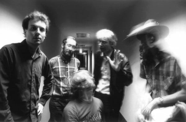 Negativland with Don Joyce, second from right.