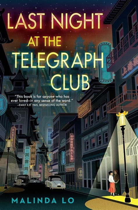 Cover of Last Night at the Telegraph Club by Malinda Lo