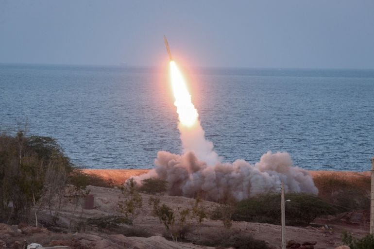 Iran fires ballistic missiles during drills in warning to Israel | Military  News | Al Jazeera