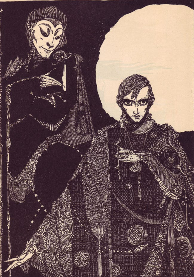Faust and Mephistopheles