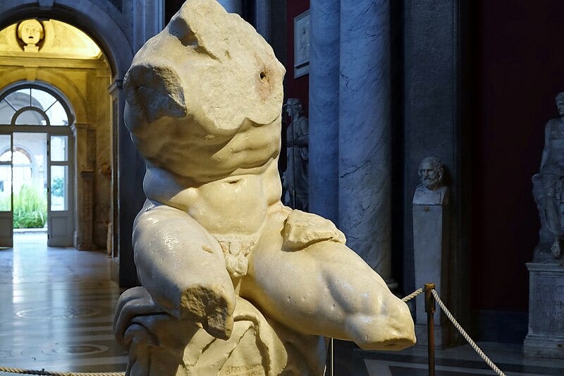 File:Belvedere Torso, Hellenistic period, Vatican Museums (1) (48759379447).jpg