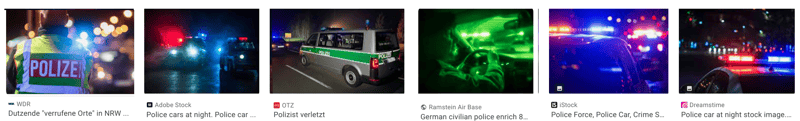 Images about the police with blue, red, yellow and green colors