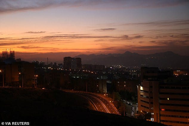 The Israeli strikes hit roughly 20 sites over the course of the night