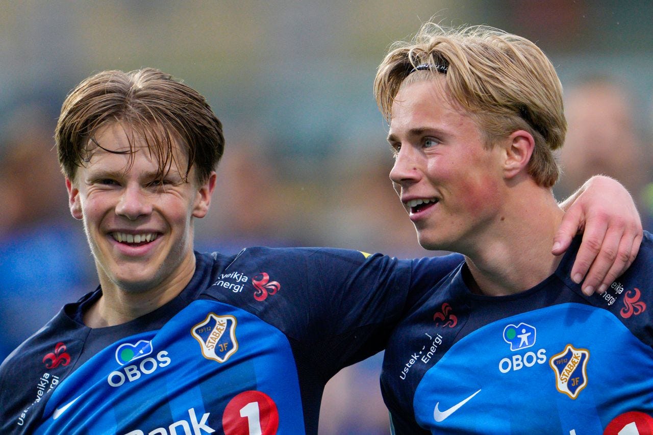 Stabæk, Sebastian olderheim | Stabæk-talentene Sebastian Olderheim og Oskar Spiten-Nysæter signerte nye kontrakter Stabæk, Sebastian olderheim | Stabæk-talentene Sebastian Olderheim og Oskar Spiten-Nysæter signerte nye kontrakter