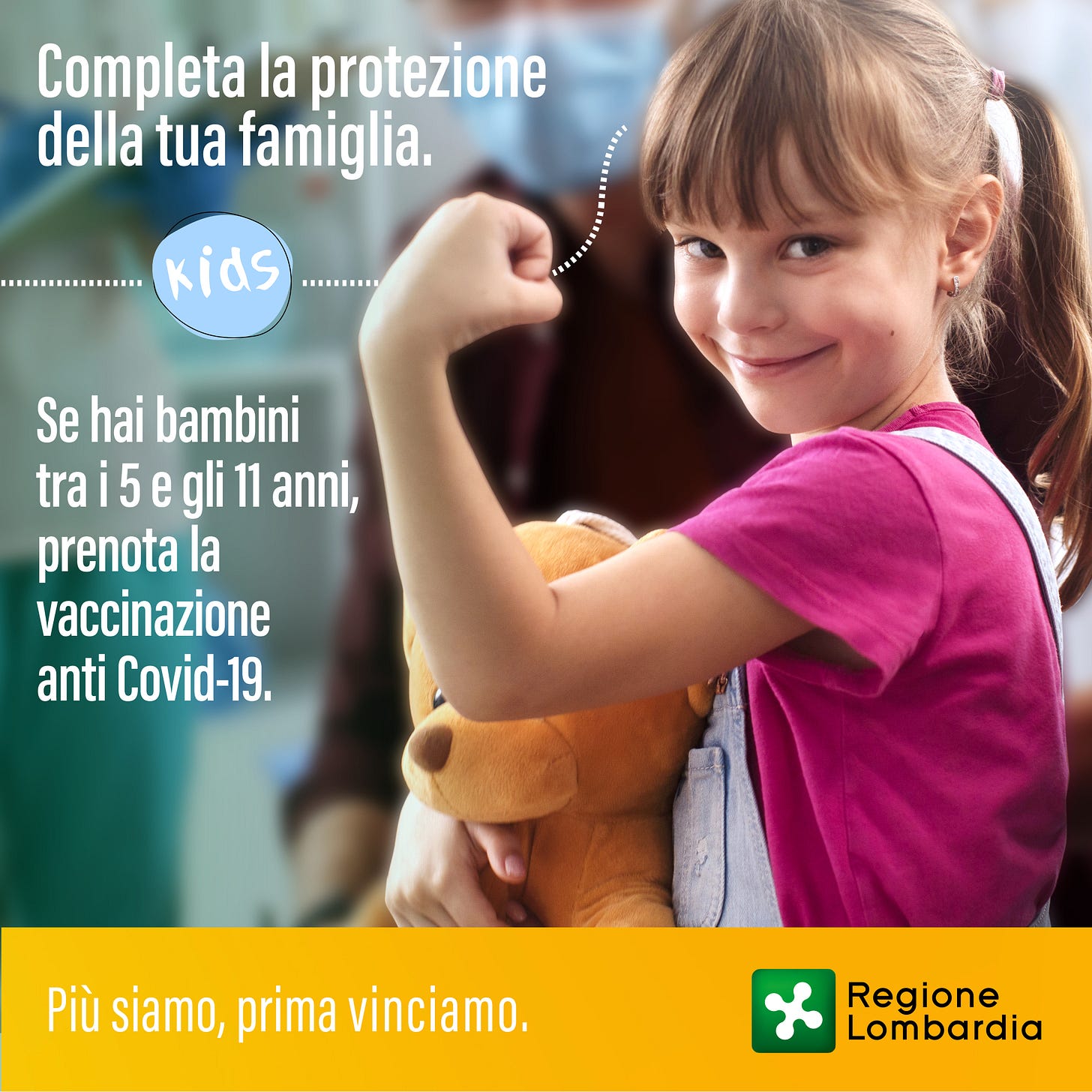 Campagna vaccinale bambini Lombardia