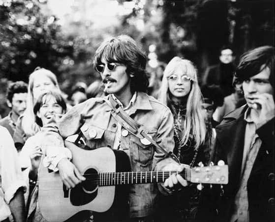 7 August 1967: George Harrison visits Haight-Ashbury in San Francisco | The  Beatles Bible