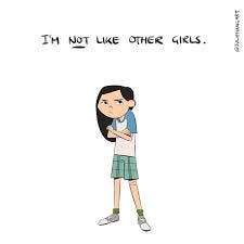 Artist Creates A "Not Like Other Girls" Comic And Shows How Wrong Her  Attitude Was | DeMilked